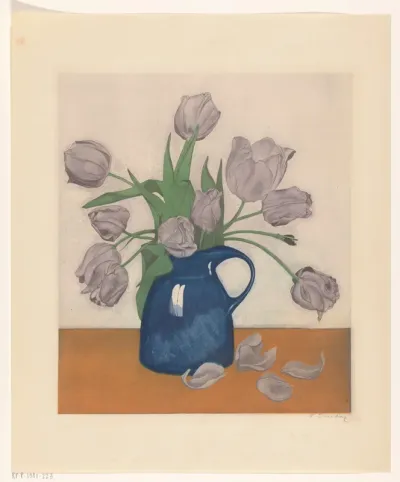 Tulpen in een kan