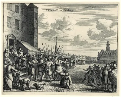 Tumult tot Middelburg, 1672