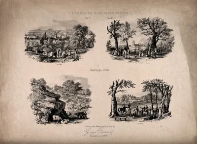 Tunbridge Wells, Kent: four sketches of the area