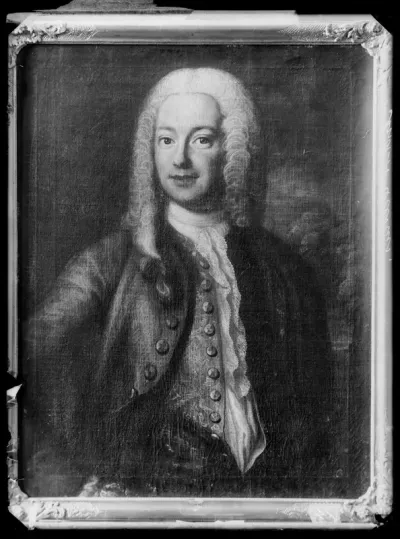 Tuntematon taiteilija: "Anders Celsius", ajoitus n. 1730-1745