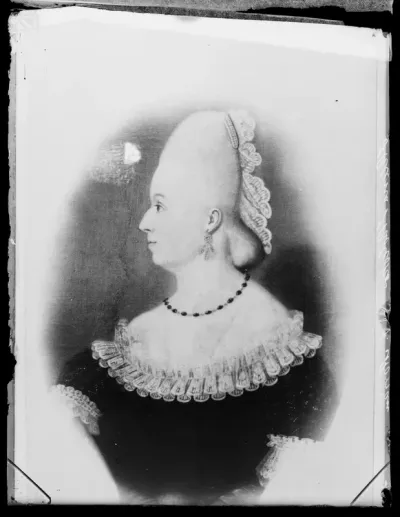 Tuntematon taiteilija: "Helena Hästesko o.s. Morian" vuodelta 1780