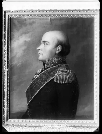 Tuntematon taiteilija: "Heribert Konrad Reuterskiöld", ajoitus n. 1850-1870