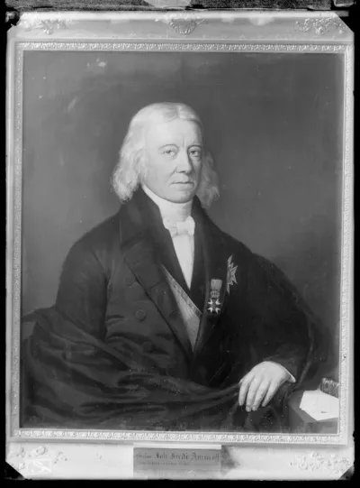 Tuntematon taiteilija: "Johan Fredrik Aminoff", ajoitus n. 1830-1840