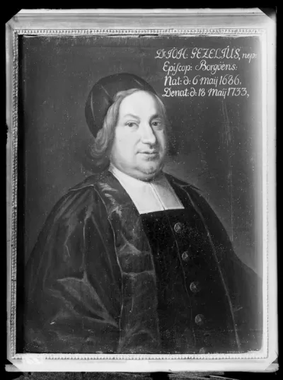 Tuntematon taiteilija: "Johannes Gezelius" n. vuodelta 1730