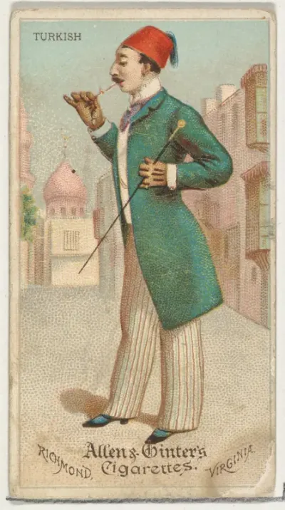 Turkish, from World's Dudes series (N31) for Allen & Ginter Cigarettes