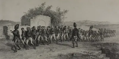 Turkish Recruits Near Smyrna, November 10, 1837