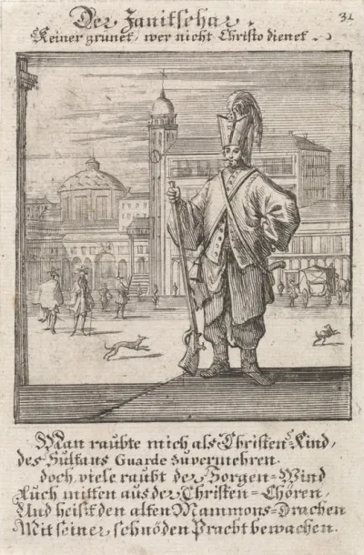 Turks infanteriesoldaat (Janitsaar)