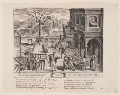Tuscana, from Theatrum Vitae Humanae (The Ages of Man)