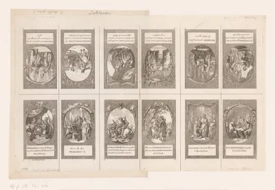 Twaalf scènes uit de Brandenburgse geschiedenis