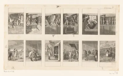 Twaalf voorstellingen uit de Brandenburgse geschiedenis