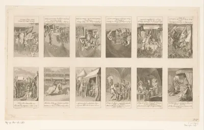 Twaalf voorstellingen uit de geschiedenis van de middeleeuwen