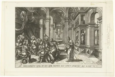 Twaalfjarige Christus in de tempel