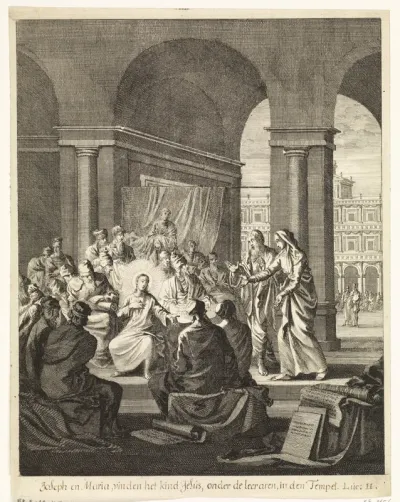 Twaalfjarige Christus in de tempel
