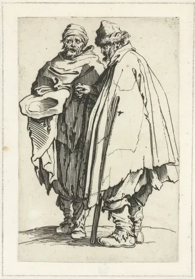Twee bedelaars