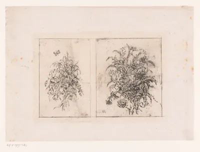 Twee bloemstillevens