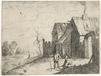 Twee boeren in gesprek
