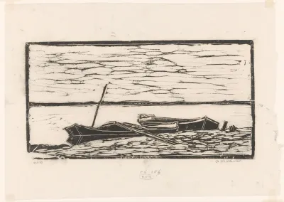 Twee boten in het water