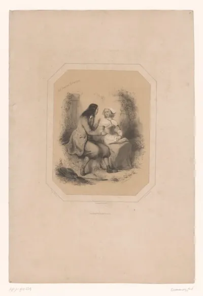 Twee Bretonse geliefden