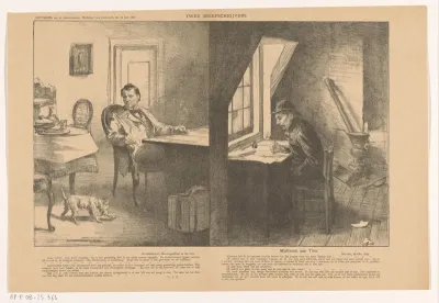 Twee briefschrijvers