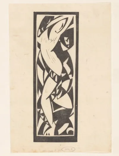 Twee dansende figuren