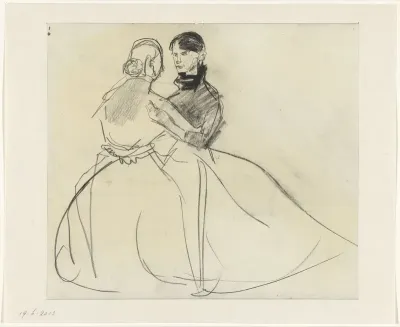 Twee dansende vrouwen