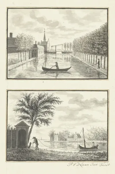Twee dorpsgezichten