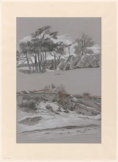Twee duinlandschappen