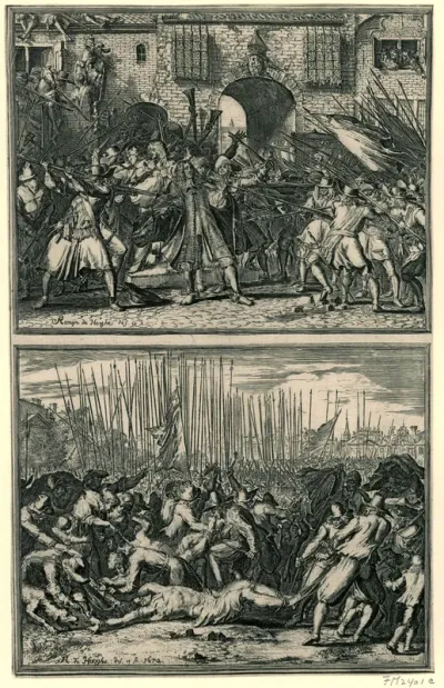 Twee episodes uit de moord op de gebroeders De Witt, 1672