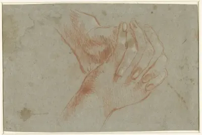 Twee gevouwen handen