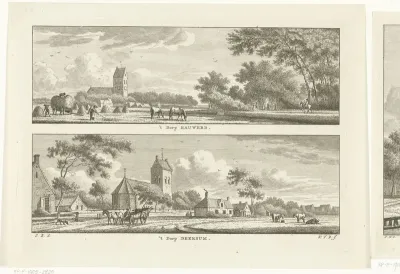 Twee gezichten op de dorpen Rauwerd en Deersum