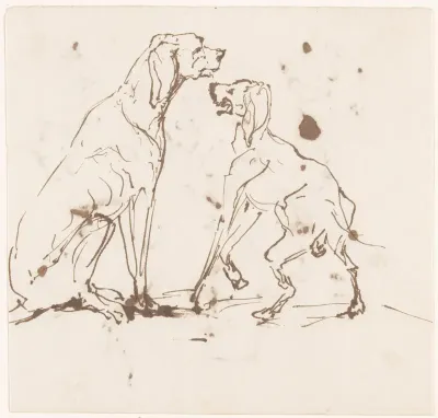 Twee honden