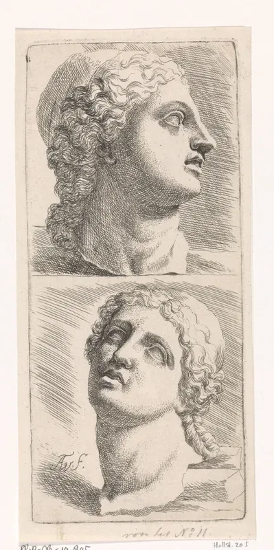 Twee hoofden van Niobe