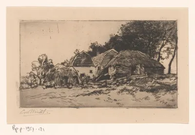 Twee huizen en een schuur