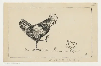 Twee kippen