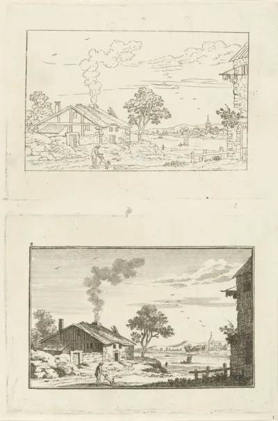 Twee landschappen