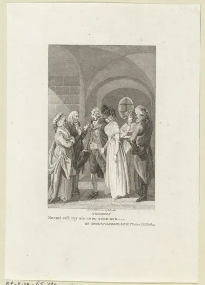 Twee mannen en twee vrouwen in gesprek