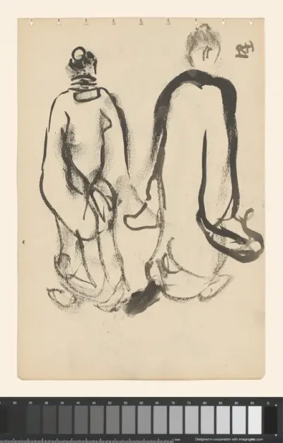Twee mannen in klassieke Chinese dracht