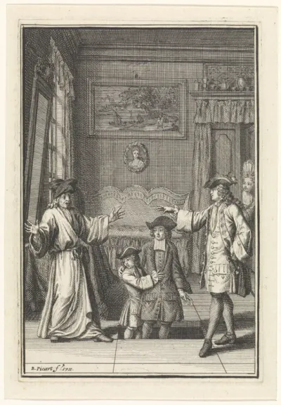 Twee mannen verdwijnen in de vloer