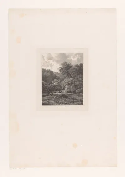 Twee meisjes bij rivier