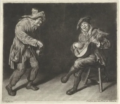 Twee muzikanten