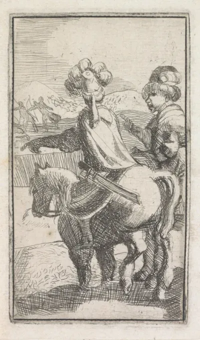 Twee oosterse ruiters