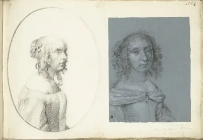 Twee portretten van vrouwen