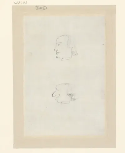 Twee profielkoppen