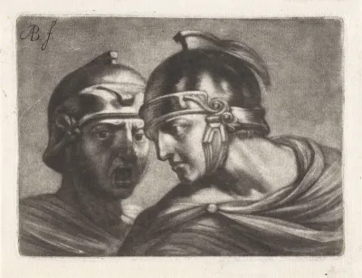 Twee Romeinse soldaten