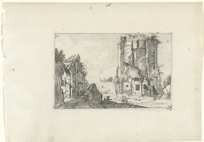 Twee ruïnes