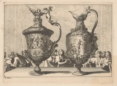 Twee schenkkannen