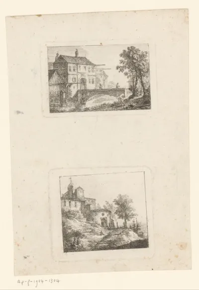 Twee stadspoorten