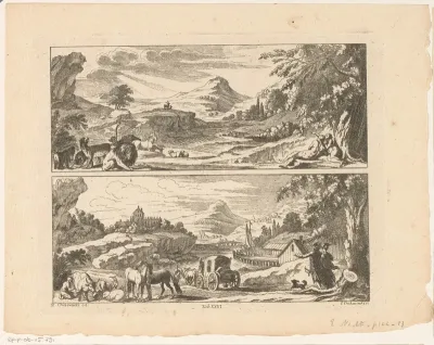 Twee voorstellingen over de menselijke invloed op het landschap