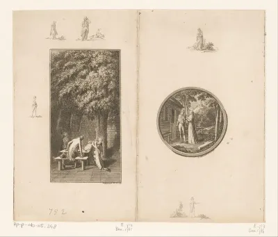 Twee voorstellingen uit Klara van Jean de La Fontaine