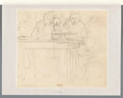 Twee vrouwen aan tafel aan de maaltijd